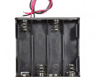 4 x AA Battery Holder Box, Without Cover-2pcs