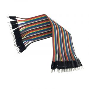 Buy Male to Male Jumper Wires 40 Pin 30cm Online at Robu.in