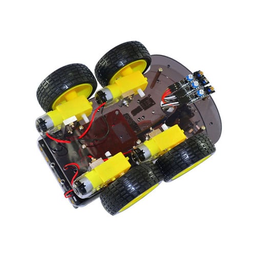 Multi-Functional 4Wd Robot Car Chassis Kit With Arduino Uno R3