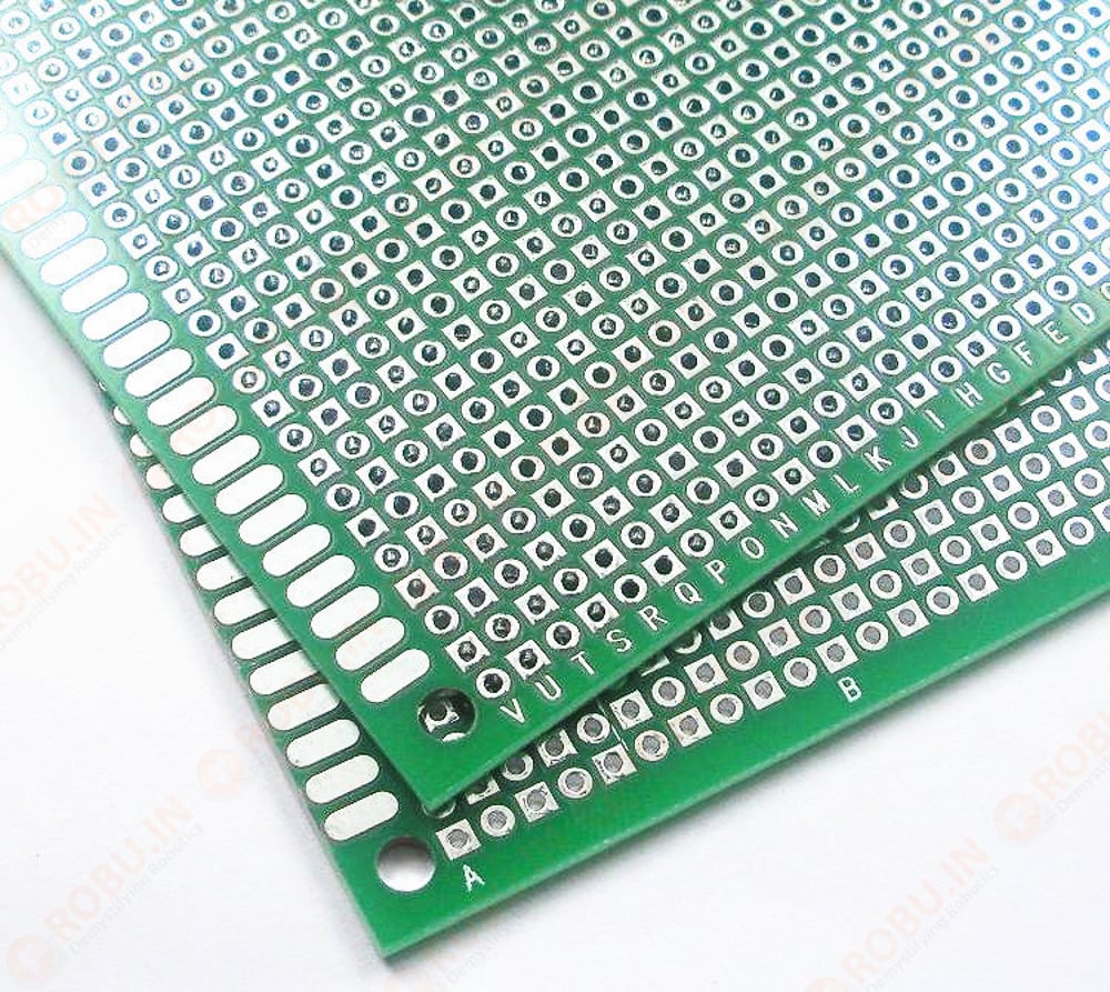 2pcs 5x7cm Prototype PCB Universal Breadboard
