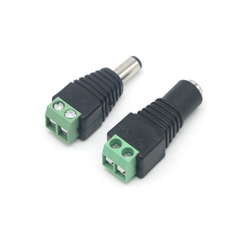Buy Now -DC Power Jack Adapter Connector Plug Male Female 2.1x5.5 mm