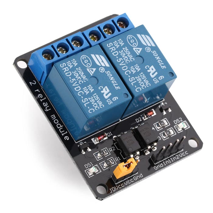 5V Two 2 Channel Relay Module