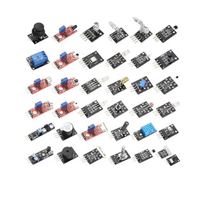 37 sensor Ultimate 37 en 1 sensor modules kit for Arduino MCU Education usefs 5