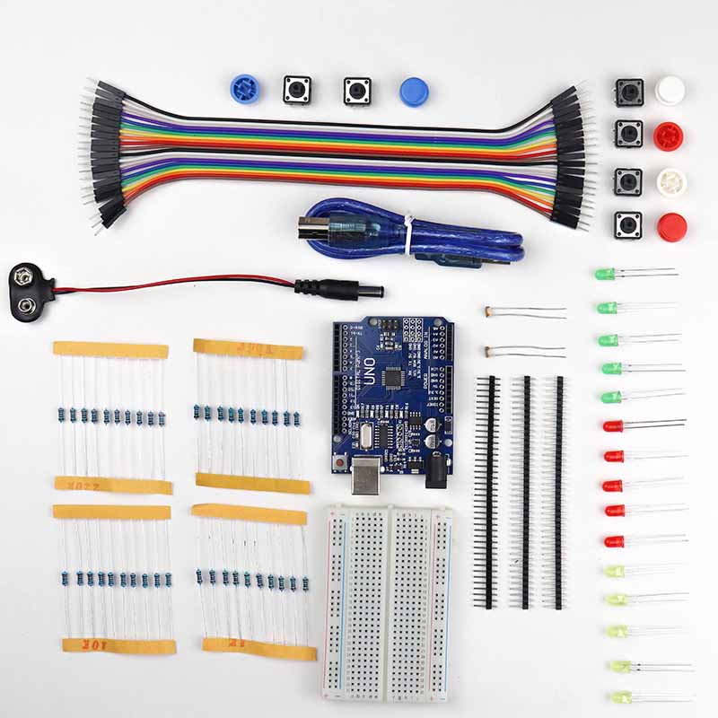UNO based Professional Electronics Starter DIY Kit - Buy now at Best Cost