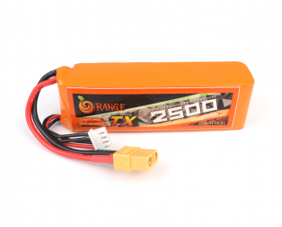 ORANGE Transmitter (Tx) 2500mAh 3S 3C(11.1 v) Lithium Polymer Battery Pack (LiPo)