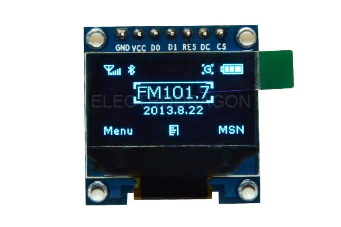 Portable OLED Display IIC Serial OLED Module Replacement SSH1106 