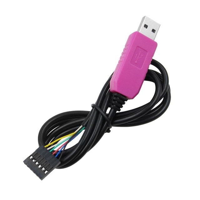 Pl2303Hxd 6Pin Usb Ttl Rs232 Convert Serial Cable - Robu.in