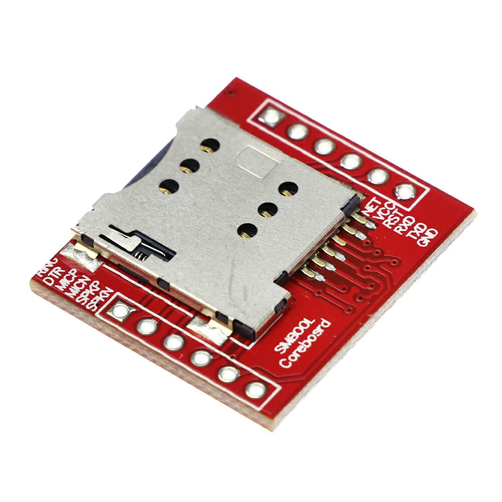 Smallest Sim800L Gprs Gsm Module Microsim Card Core Board Quad Band Ttl Serial Port Sim