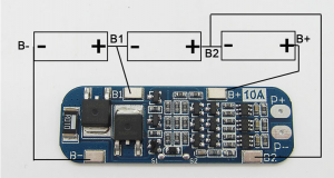 Schéma de circuit 3S 10A 12V 18650