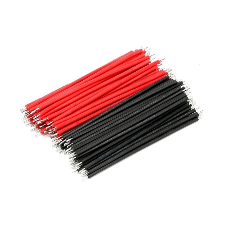 Motherboard, PCB, Breadboard Jumper Cable 150mm 24AWG Red - 50Pcs