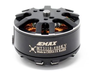 EMAX MT3110 480KV Brushless DC Motor for Multirotors - Silver Cap (CCW)