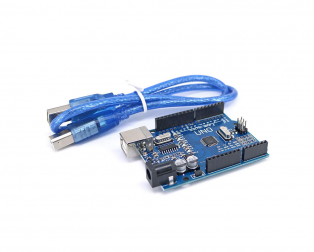 UNO R3 CH340G ATMega328P compatible with arduino + Cable