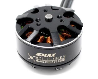 EMAX MT3110 480KV Brushless DC Motor for Multirotors - Black Cap (CW)