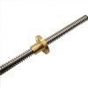 1000mm Trapezoidal Lead Screw 8mm Thread 2mm Pitch Lead Screw with Copper Nut