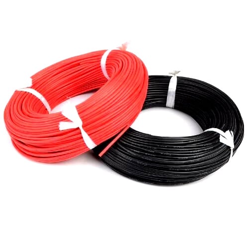 High Quality 16Awg Silicon Wire 1M (Black)