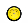 Easymech 100Mm Modified Heavy Duty(Hd) Disc Wheel Yellow - 2Pcs