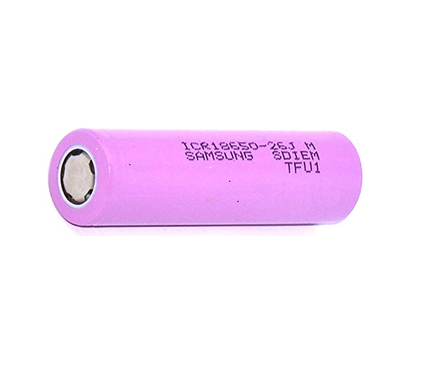 SAMSUNG ICR18650-26 JM 2600mAh Li-Ion Battery(Copy)