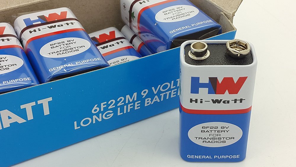 RS PRO Alkaline 9V Batteries PP3