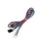 Pure Copper 720Mm Cable With Connector For Nema17 Stepper Motor