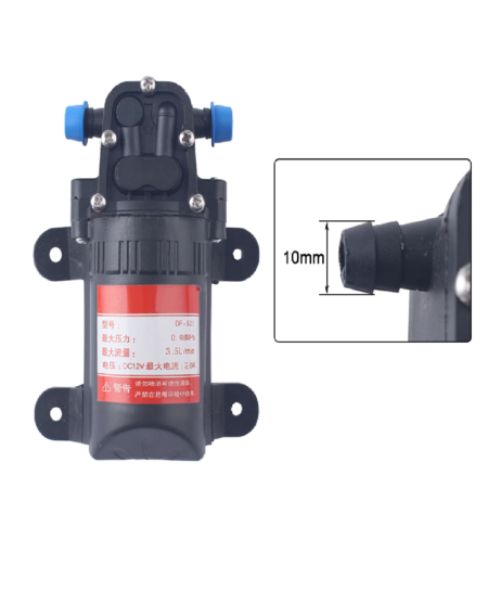 Buy 550 Diaphragm Pump 12V Water Pump for Water Spray Fish Tank Reflux Pump