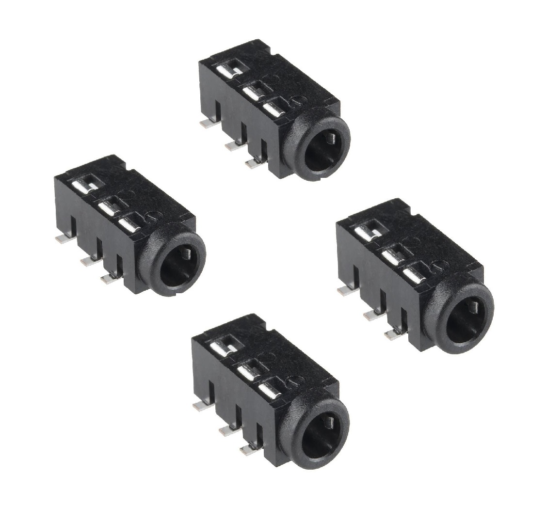 Buy Generic 3.5mm 4 Pole Stereo Male Jack Plug Audio Solder Connector  Online at Low Prices in India 