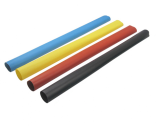 A Set of Multicolor 150mm Long Heat Shrink Sleeve-4mm Industrial Grade WOER (HST)