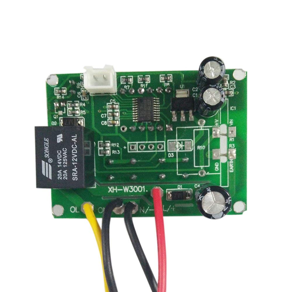 XH-W3001 AC 220V 1500W Digital Microcomputer Thermostat Switch