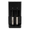 Tomo V6-2 Dual Usb 2 Slots Battery Intelligent Charger For AA / AAA / 18650 / 17650 / 16340 / 14500 / 10500 Batteries Black