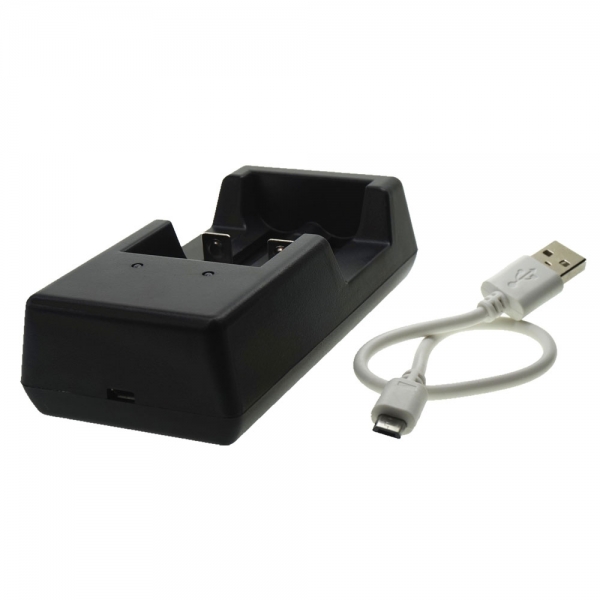 Buy Dual USB Intelligent Battery charger For AA/18650/14500 Battery