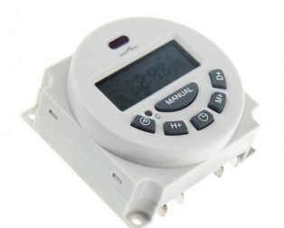 Microcomputer AC 240 V LCD Digital Display Programmable Electronic Switch Timer