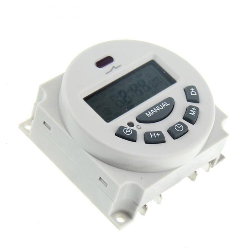 Microcomputer Lcd Digital Display Programmable Electronic Timer Switch