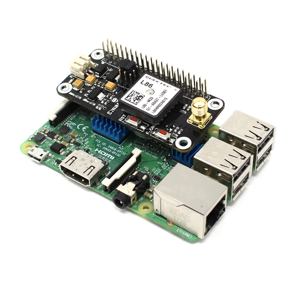 SmartElex GPS HAT for Raspberry Pi