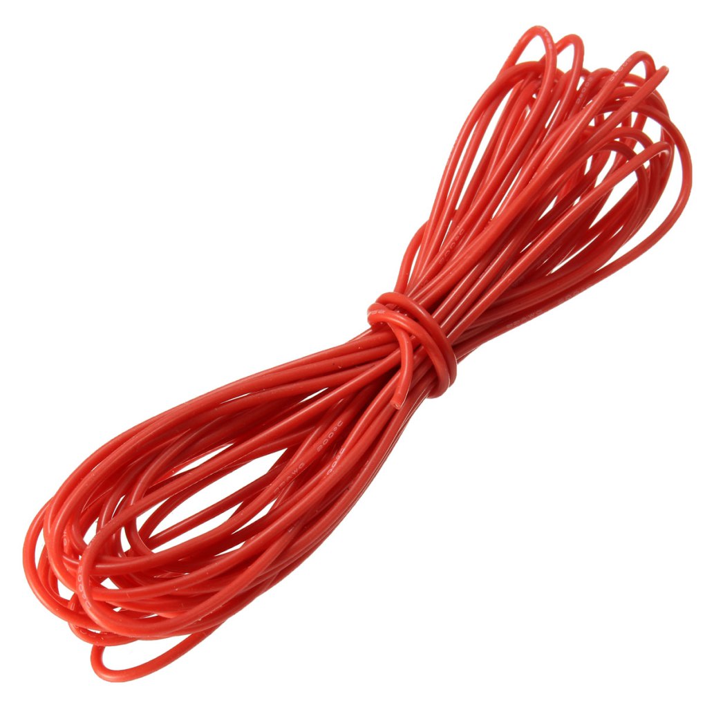 High Quality 16Awg Silicon Wire 10M (Red)