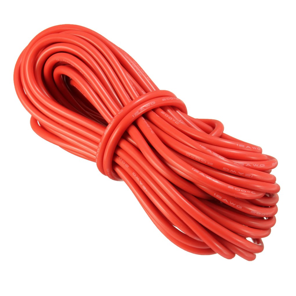 High Quality 10AWG Silicone Wire 10m (Red)