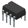 Lm741Cn Pdip-8 Operational Amplifier (Pack Of 3 Ics)