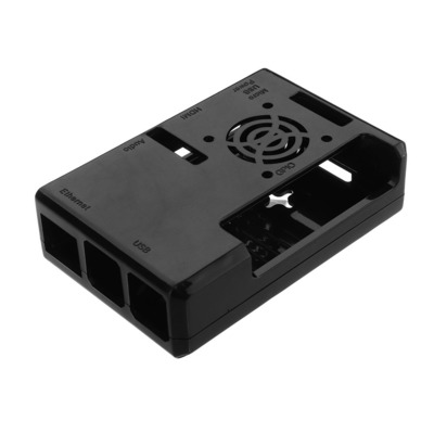 New High Quality Black ABS Case for Raspberry Pi 33+