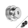 Aluminum Gt2 Timing Pulley For 7Mm Belt 38 Tooth 5Mm Bore