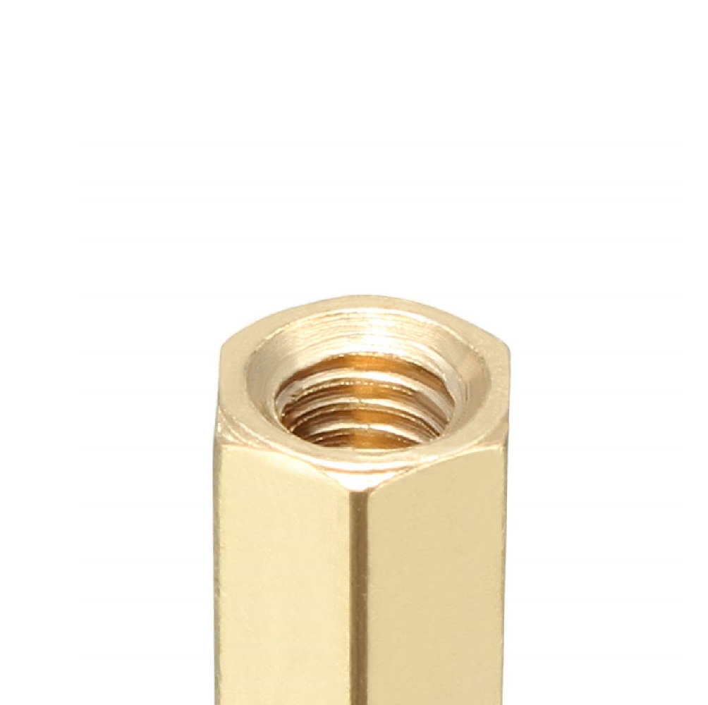 M3x10 mm Female-Female Brass Hex Threaded Pillar Standoff Spacer |  Sharvielectronics: Best Online Electronic Products Bangalore