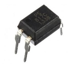 PC817 DIP-4 Transistor Output Optocoupler (Pack of 5 ICs)