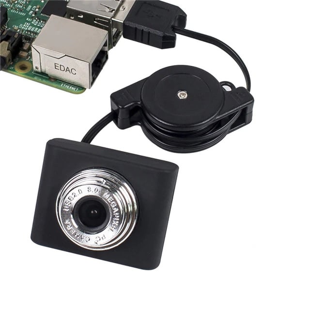 14 Cmos 640X480 USB Camera with Collapsible Cable for Raspberry Pi 3