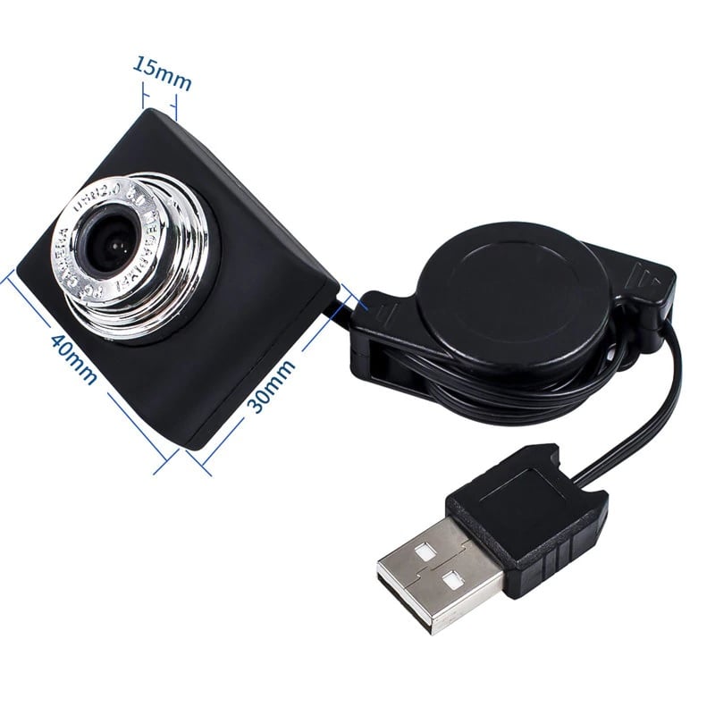 14 Cmos 640X480 USB Camera with Collapsible Cable for Raspberry Pi 3