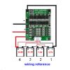 4 Series 30A 18650 Lithium Battery Protection Board 14.8V 16V with Cable
