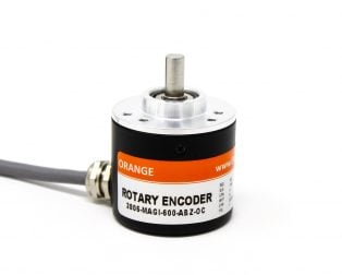 Orange 600 PPR ABZ 3-Phase Incremental Magnetic Rotary Encoder