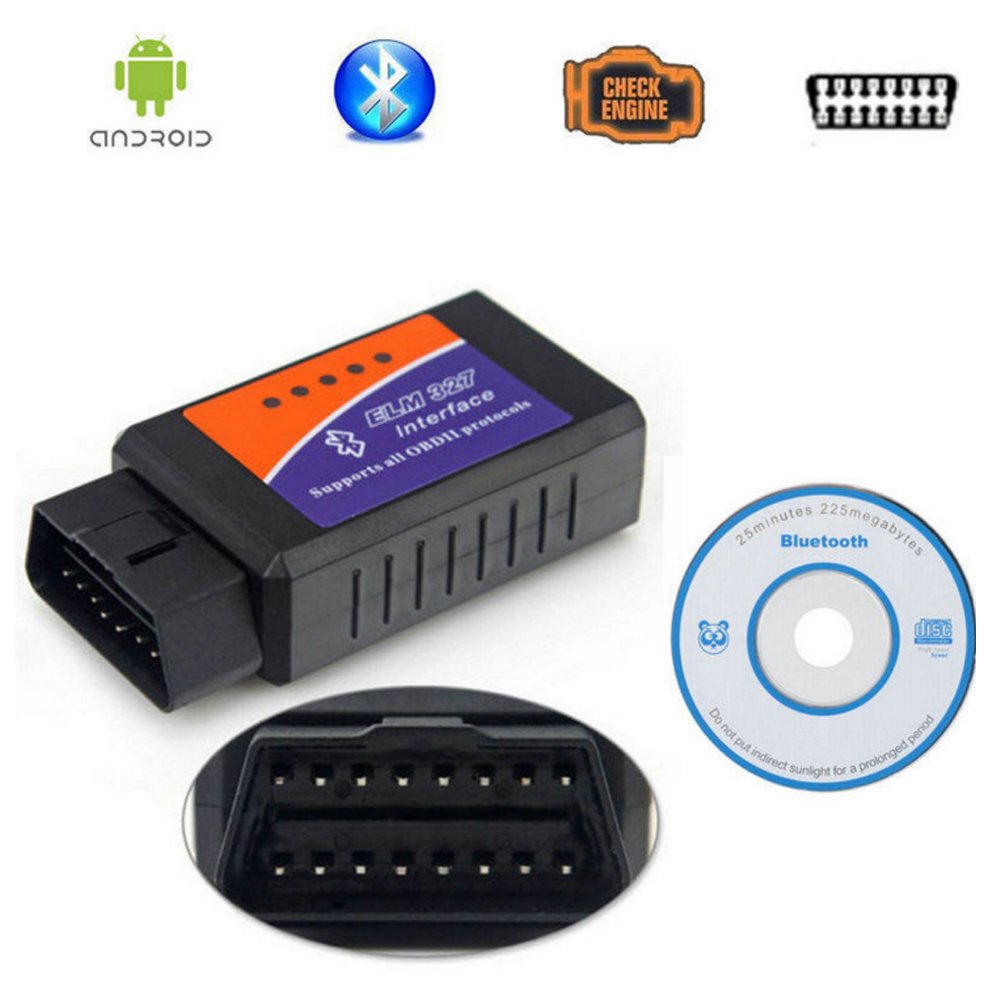 Generic Elm327 OBD2 Mini Scanner For Car Elm 327 V 1.5 Bluetooth