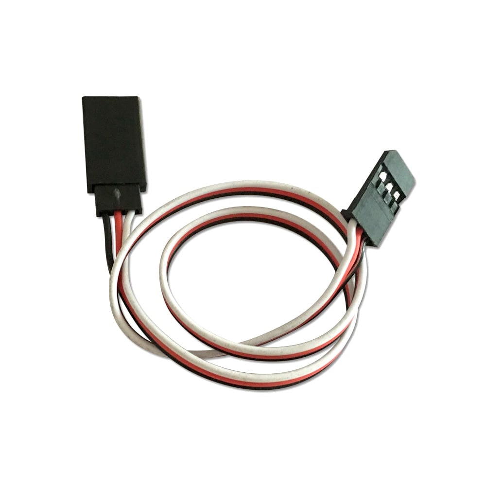 Safeconnect Flat 30Cm Servo Lead Extension (Futaba) Cable
