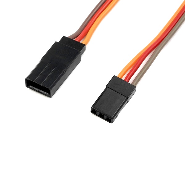 SafeConnect Flat 30CM 22AWG Servo Lead Extension (JR) Cable