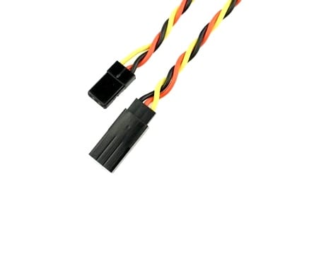 SafeConnect Twisted 45CM 22AWG Servo Lead Extension (JR) Cable
