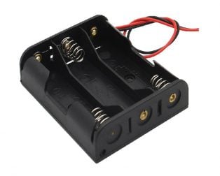 3 x 1.5V AA Battery Holder Without Cover