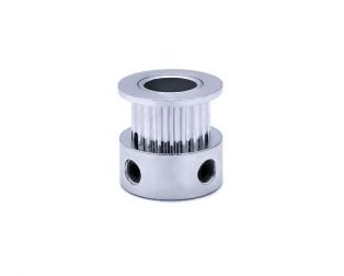 Aluminum GT2 Timing Pulley 20 Tooth 6.35mm Bore For 6mm Belt