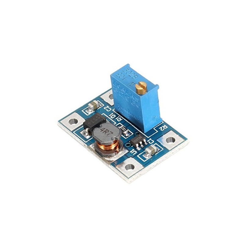 Dc Dc Step Up Sx1308 Adjustable Power Supply 28V 2A 1.2Mhz Power Booster Module Robu.in 2